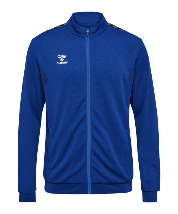 Hummel hmlAUTHENTIC PL Trainingsjacke Blau F7045 - blau