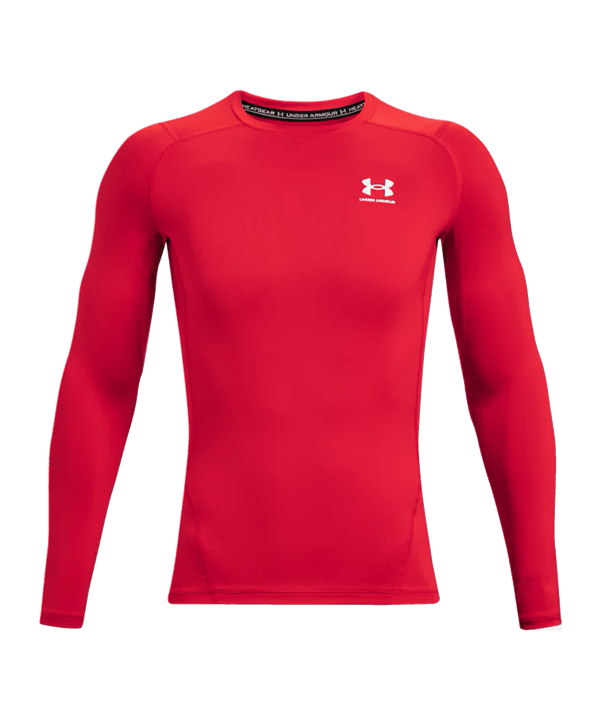 Under Armour HG Compression Langarmshirt Rot F600