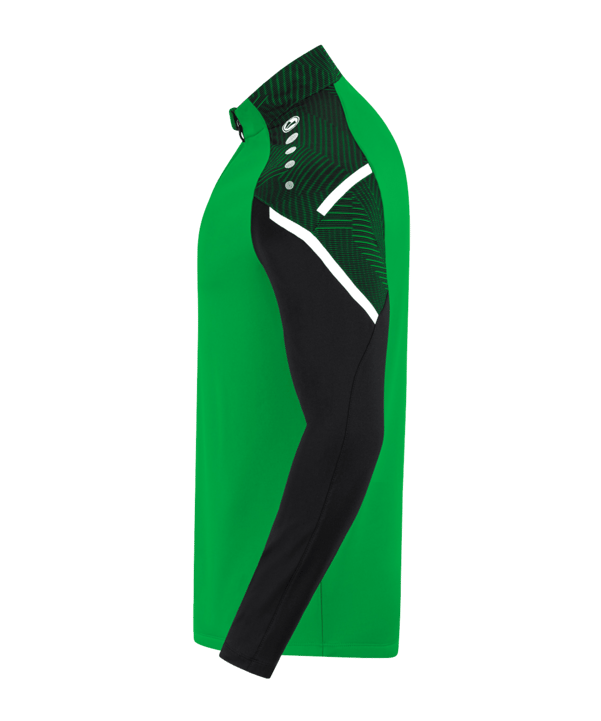 JAKO Performance Ziptop Grün Schwarz F221 - gruen