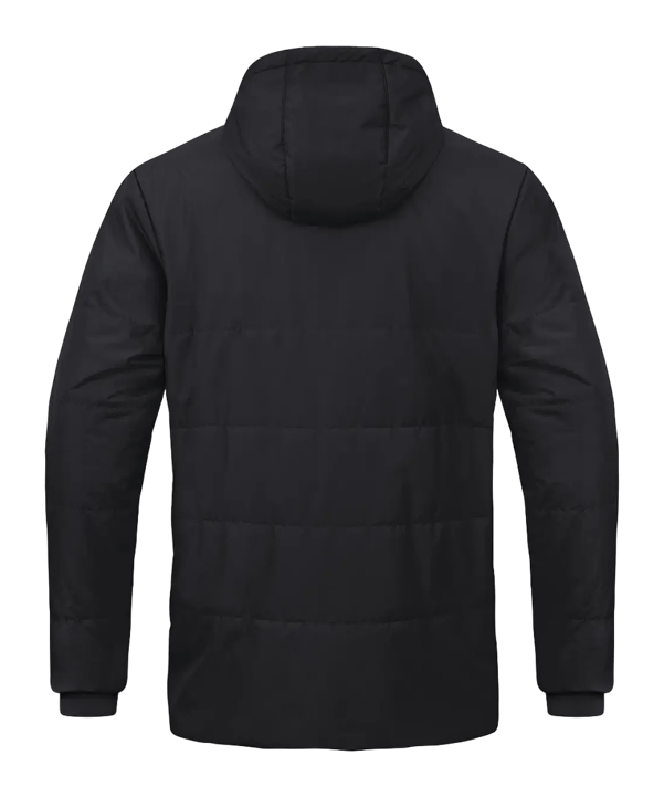 JAKO Team Coach Kapuzenjacke Schwarz F800 - schwarz