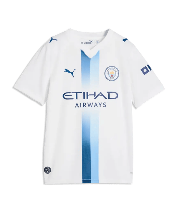 PUMA Manchester City Replica Trikot 3rd 2026/2027 Kids Weiß F06 - weiss