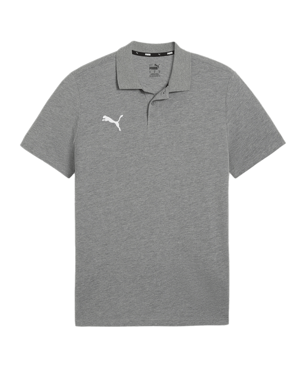 PUMA teamGOAL Casuals Poloshirt Grau F33 