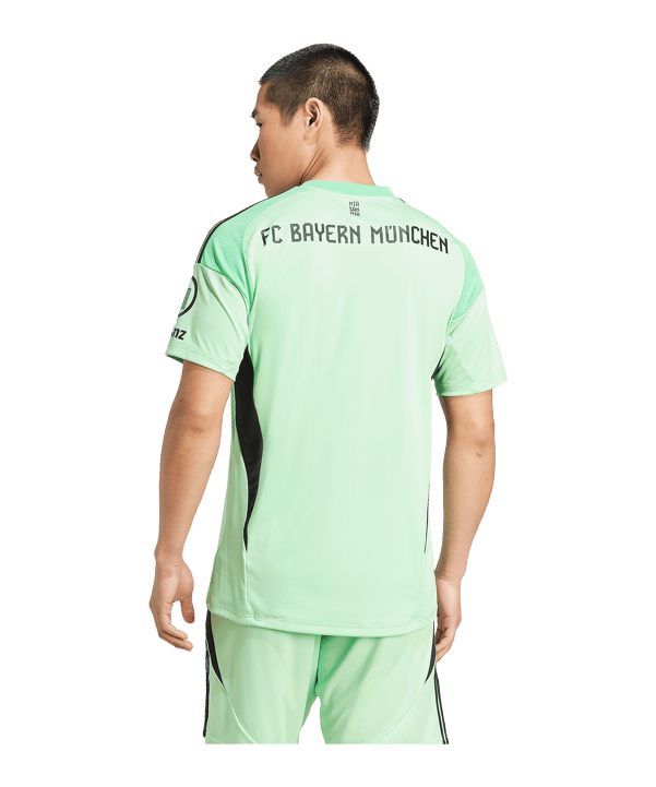 adidas FC Bayern München Torwarttrikot 2025/2026 Grün - gruen