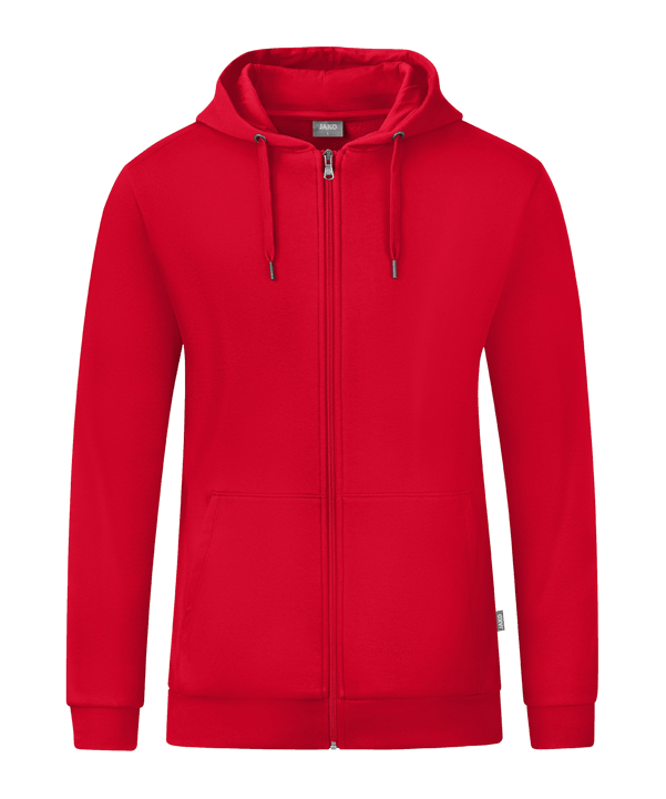 Jako Organic Kapuzenjacke Rot F100