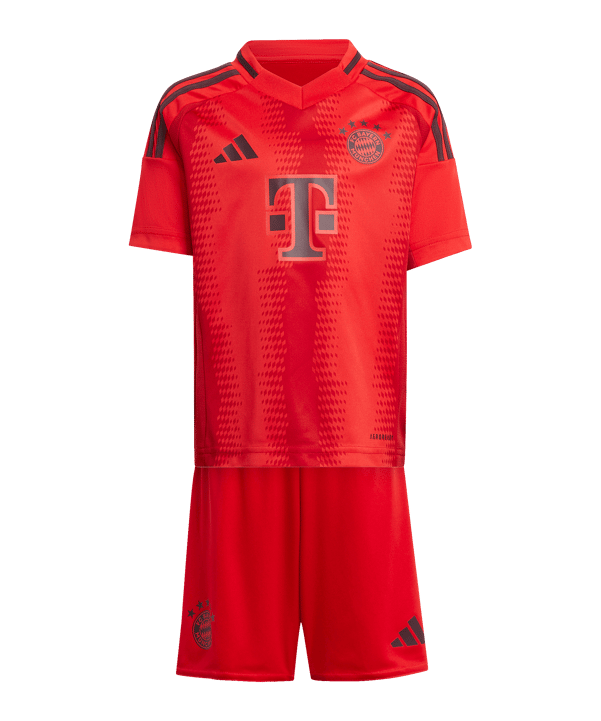 adidas FC Bayern München Minikit Home 2024/2025 Kids Rot - rot