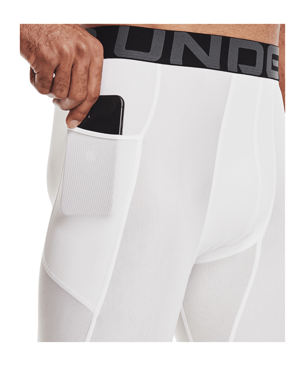 Under Armour HG 3/4 Tight Weiss F100 - weiss