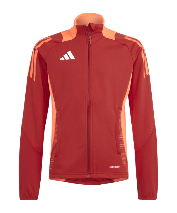 adidas Tiro 24 Competition Trainingsjacke Kids | Rot - rot