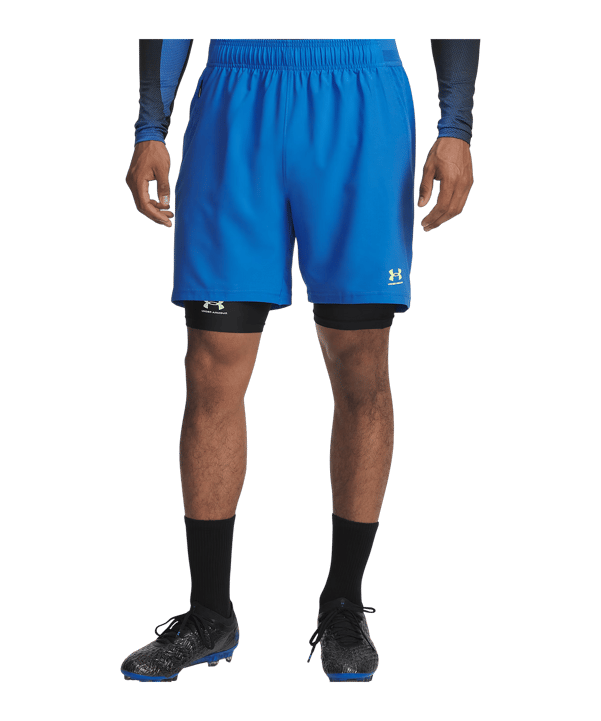 Under Armour Challenger Pro Short Blau F402 - blau