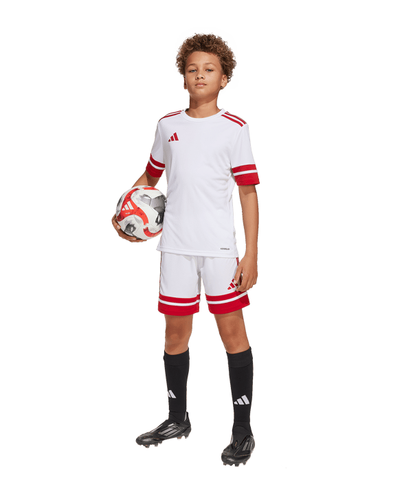 adidas Squadra 25 Trikot Kids Weiss - weiss