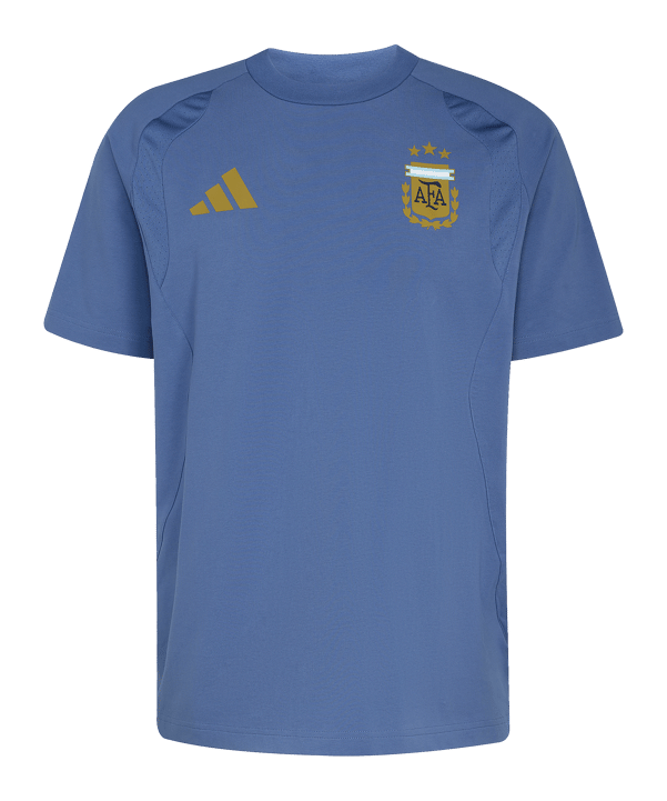 adidas Argentinien Tiro Travel T-Shirt Blau | - blau
