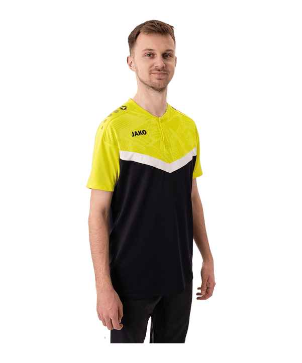 JAKO Iconic Polo Schwarz F808