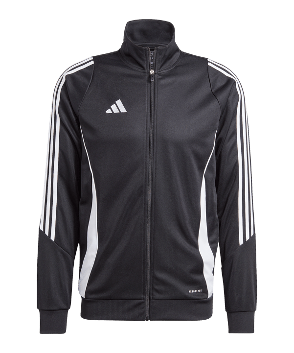 adidas Tiro 24 Trainingsjacke Schwarz Weiss