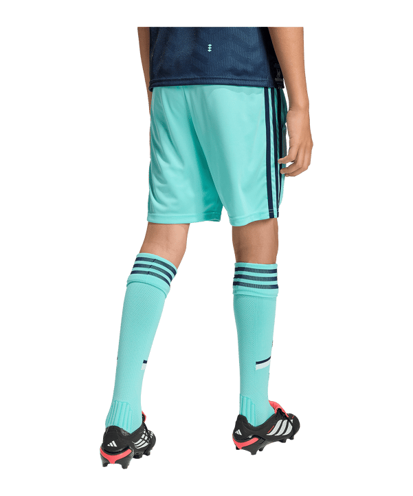 adidas DFB Deutschland Short Away WM 2026 Kids Türkis - tuerkis