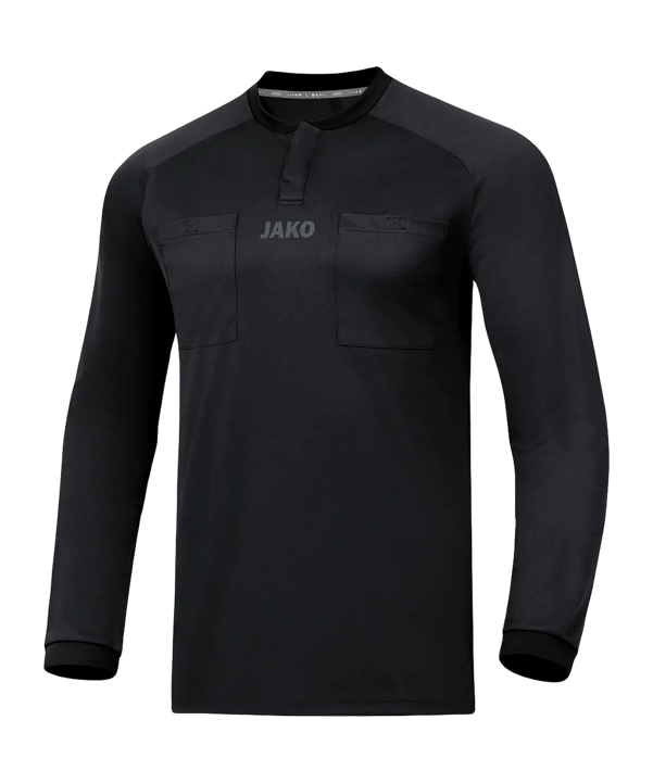 JAKO Schiedsrichter Trikot langarm Schwarz F08