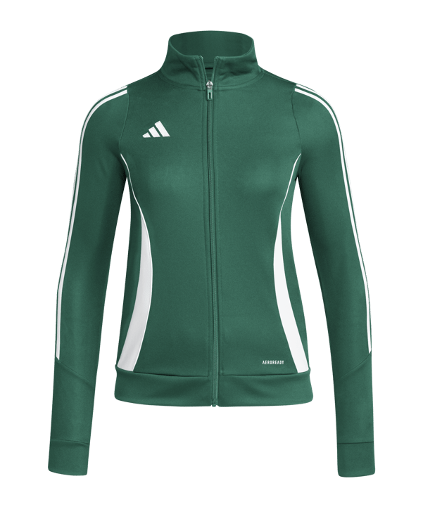 adidas Tiro 24 Trainingsjacke Damen Grün Weiss