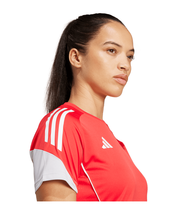 adidas Tiro 25 Competition Trikot Damen Lila - rot