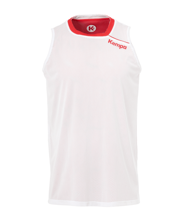 Kempa Reversible Tank Top Kids Rot Weiss F03 - rot
