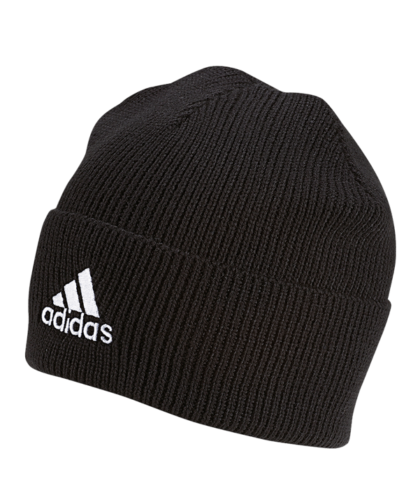 adidas Tiro Woolie Mütze Schwarz Weiss - schwarz