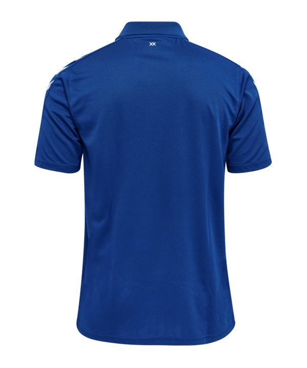 Hummel hmlCORE XK Functional Poloshirt Blau F7045 - blau