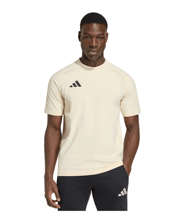adidas Tiro Travel T-Shirt Beige 