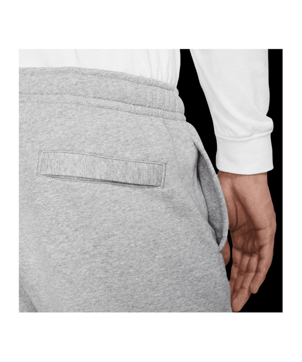 Nike Club Jogginghose Tall Grau Silber Weiss F063 - grau