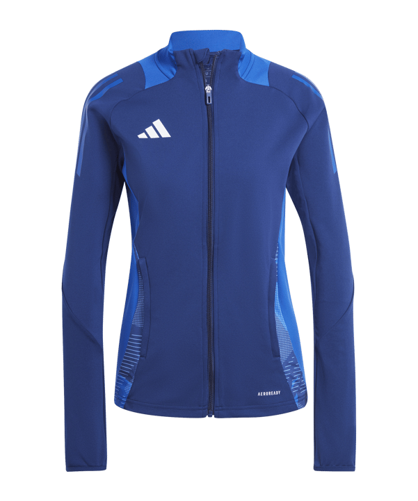 adidas Tiro 24 Competition Trainingsjacke Damen | Blau - blau