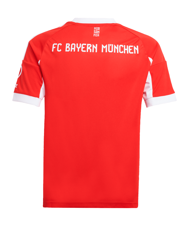 adidas FC Bayern München Trikot Home 2025/2026 Kids Rot - rot