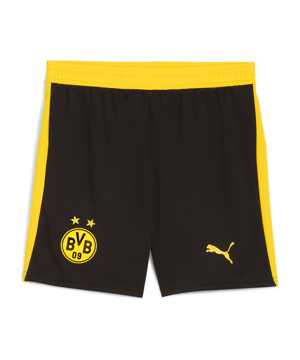PUMA Borussia Dortmund Blocking Short 2025/2026 Kids Schwarz F05 - schwarz