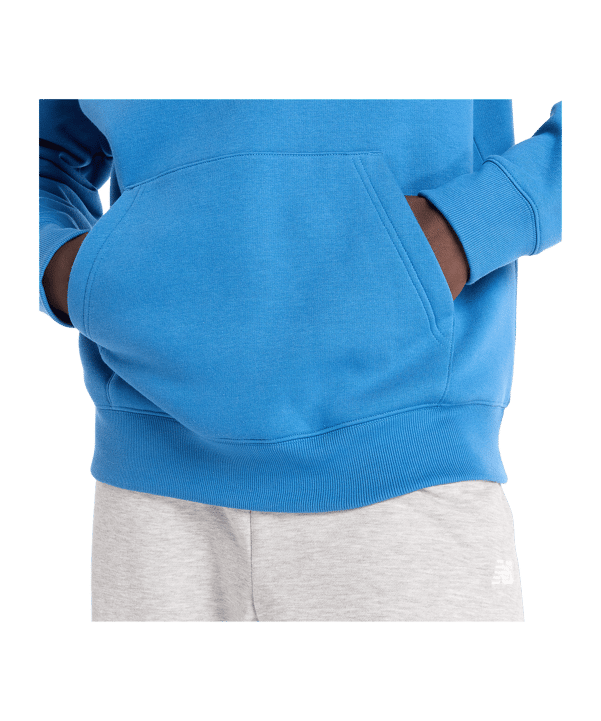 New Balance Sport Essentials Fleece Hoody Blau FBEU - blau