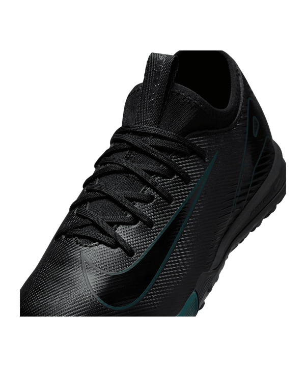 Nike Jr Air Zoom Mercurial Vapor XVI Academy IN Shadow Kids Schwarz F002 - schwarz