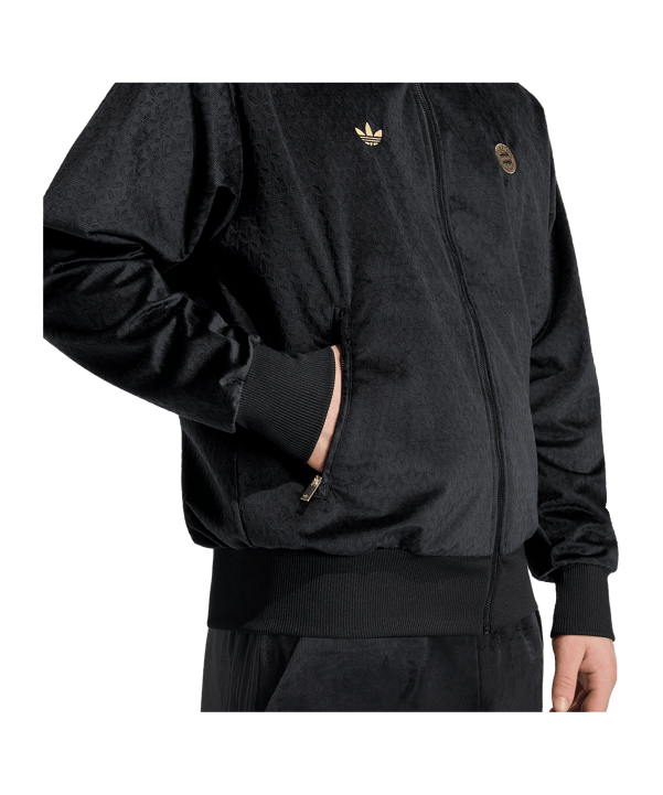 adidas FC Bayern München Track Sweatshirt Schwarz - schwarz