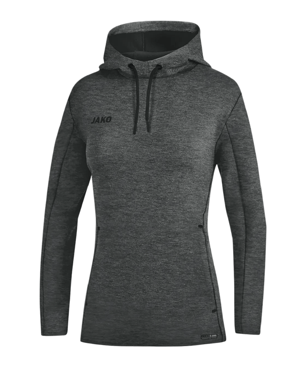Jako Premium Basic Hoody Damen Grau F21