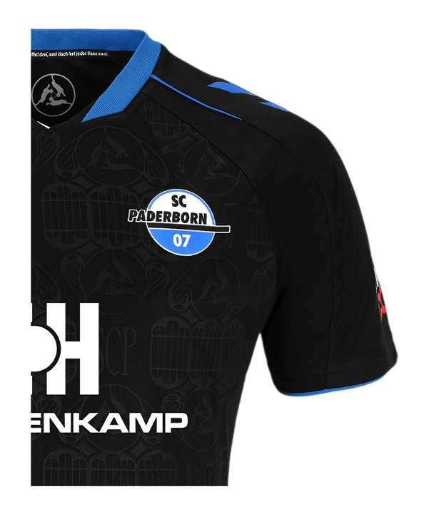 hummel SC Paderborn Trikot Home 2026/2027 Kids Schwarz F2001 - schwarz