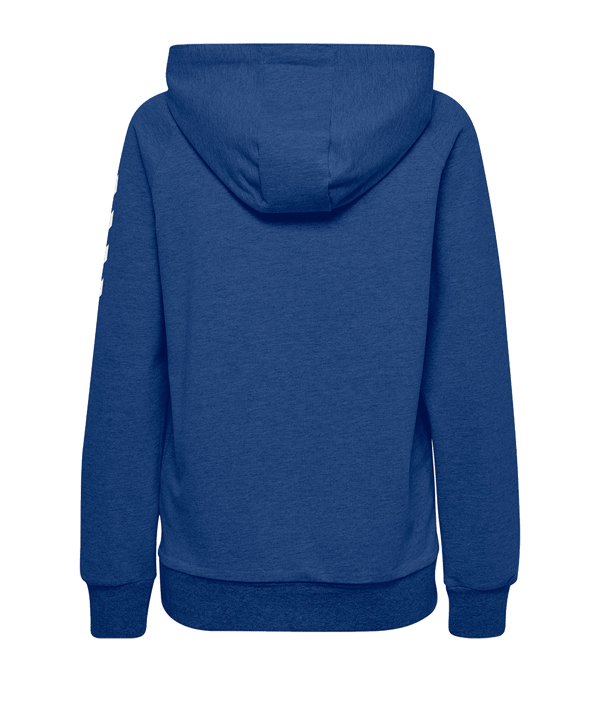 Hummel Cotton Hoody Damen Blau F7045 | - blau