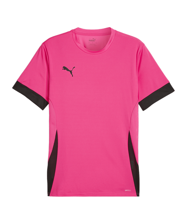 PUMA teamGOAL Matchday Trikot Pink Schwarz F27 - rosa