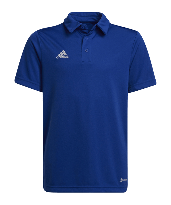 adidas Entrada 22 Poloshirt Kids Blau