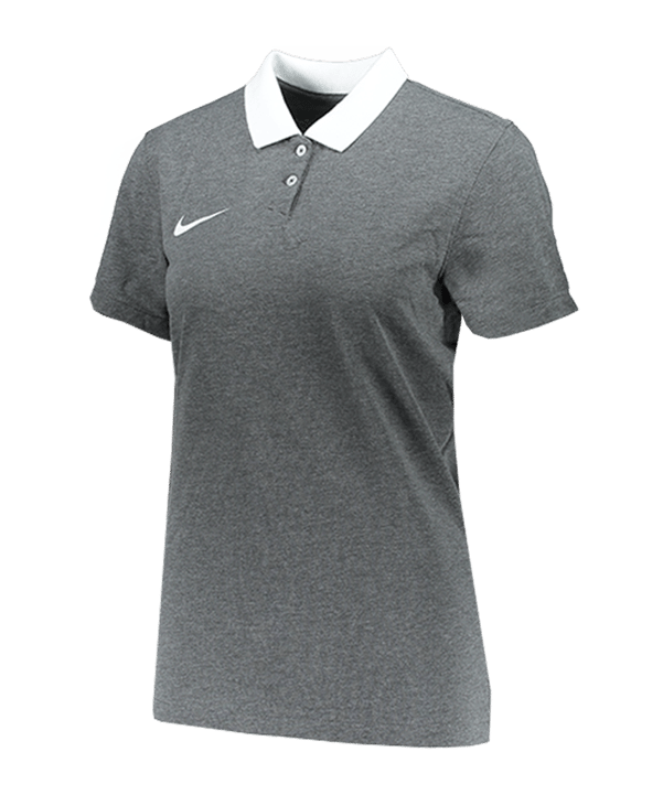 Nike Park 20 Poloshirt Damen Grau Weiss F071 - grau