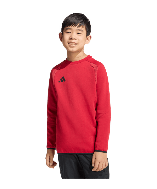 adidas Originals Tiro Travel Sweatshirt Kids Rot 