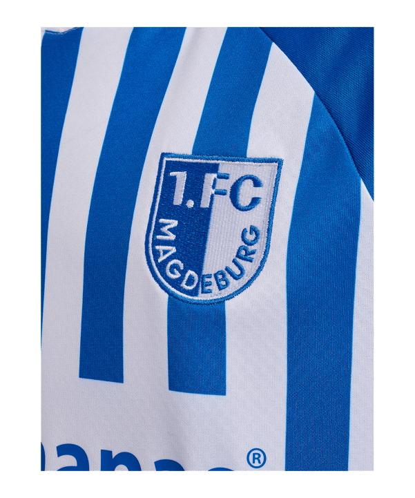hummel 1. FC Magdeburg Trikot Home 2026/2027 Kids Blau F7251 - blau