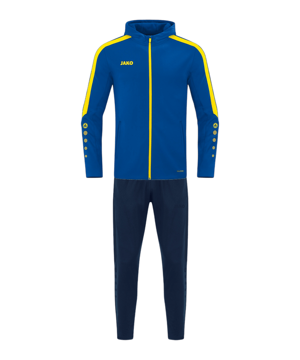 JAKO Power Trainingsanzug Kids Blau F404 