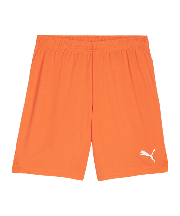 PUMA teamGOAL Short Orange Weiss F08