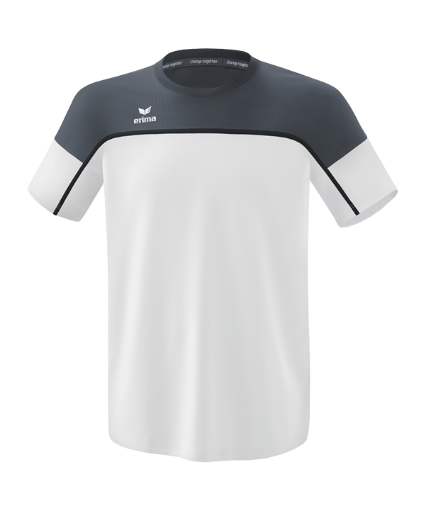 Erima Change by T-Shirt Weiss Grau 