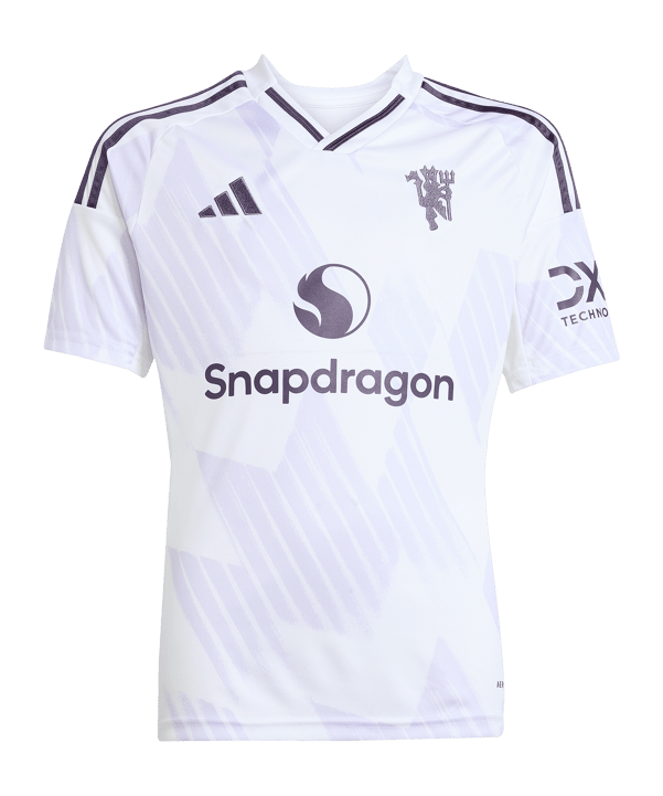 adidas Manchester United Trikot Away 2025/2026 Kids Weiß - weiss