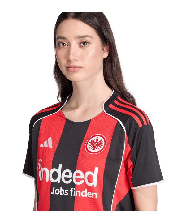adidas Eintracht Frankfurt Trikot Home 2025/2026 Damen Schwarz - schwarz