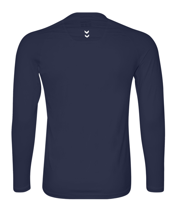 Hummel First Performance Langarmshirt Blau F7026 - blau