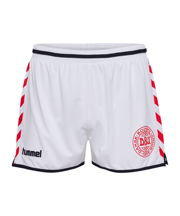 hummel DBU Dänemark 86 Replica Original Short Weiß F9001 - weiss