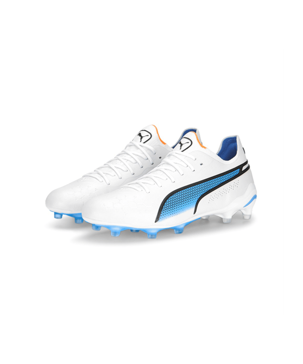 PUMA KING Ultimate FG/AG Supercharge Damen F01 - weiss