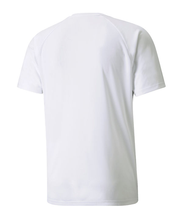 PUMA teamLIGA Striped Trikot Weiss Schwarz F04 - weiss