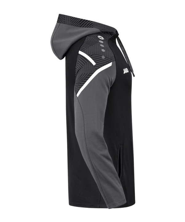 JAKO Performance Hoody Schwarz Grau F804 - schwarz