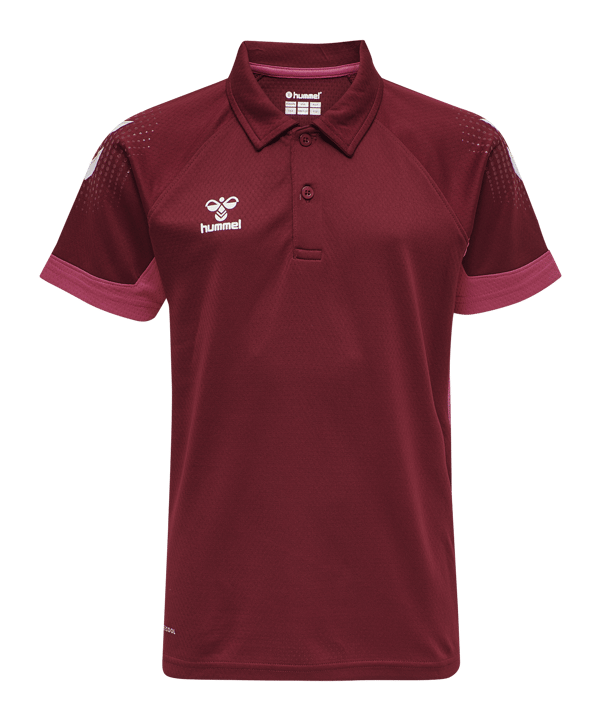 Hummel hmlLEAD Functional Poloshirt Kids Rot F3584